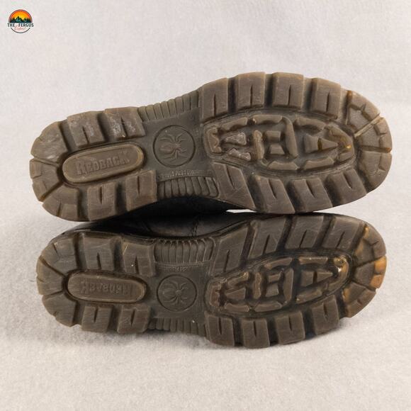 Redback Chelsea Work Boots Black Leather Easy Escape Pull-On Workwear Men's 8 - Picture 6 of 15